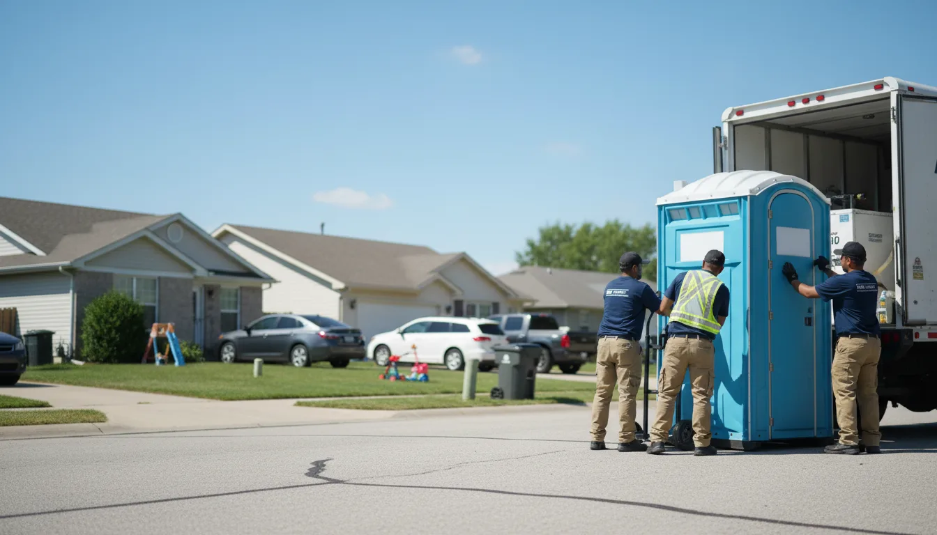 Standard Porta Potty Rentals in Pana, IL near me